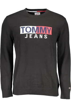 Tommy Hilfiger CZARNY SWETER
