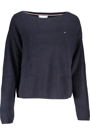 Tommy Hilfiger NIEBIESKI SWETER DAMSKI