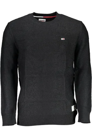 Tommy Hilfiger CZARNY SWETER MĘSKI