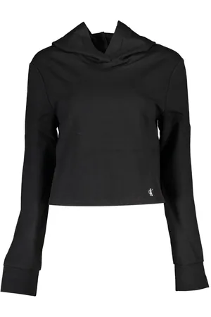 Calvin Klein BLUZA DAMSKA BEZ ZAMKA CZARNA