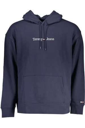 Tommy Hilfiger NIEBIESKA BLUZA MĘSKA BEZ ZAMKA