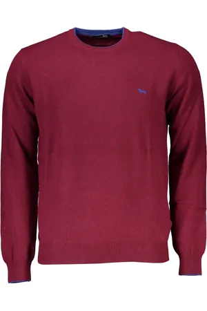 HARMONT&BLAINE CZERWONY SWETER MĘSKI