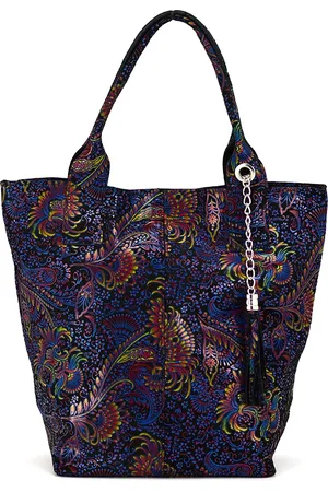 Vera Pelle Shopperbag Torebka skórzana vp172 folk