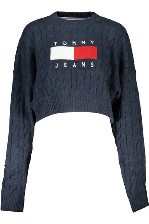 Tommy Hilfiger NIEBIESKI SWETER DAMSKI