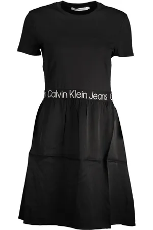 Calvin Klein KRÓTKA SUKIENKA DAMSKA CZARNA