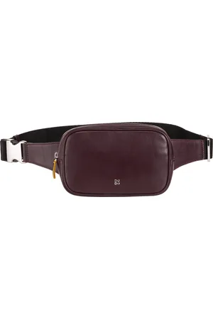 Dudu Leather Bumbag Waist Pouch Fanny Pack dla mężczyzn, modny design, praktyczna torba podróżna z zamkiem błyskawicznym i regulowanym paskiem, uchwyt na smartfona, torba rowerowa na skuter i motocykl