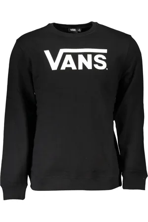 Vans CZARNA BLUZA MĘSKA BEZ ZAMKA