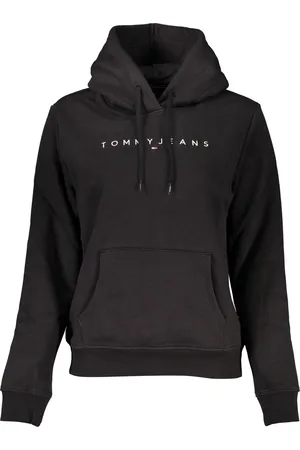 Tommy Hilfiger BLUZA DAMSKA BEZ ZAMKU CZARNA