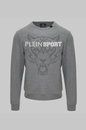 Philipp Plein Bluza marki model FIPSG60 kolor Szary. Odzież męska. Sezon: Cały rok