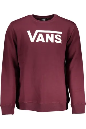 Vans CZERWONA BLUZA MĘSKA BEZ ZAMKU