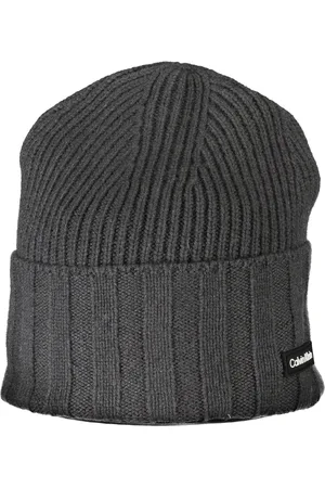 Calvin Klein CZAPKA MĘSKA SZARY