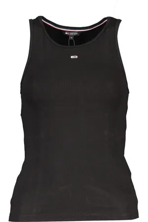 Tommy Hilfiger Damski top bez rękawów w kolorze czarnym