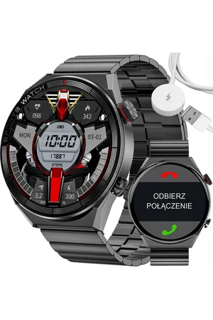 Rubicon SMARTWATCH MĘSKI RNCE99 - POŁĄCZENIA, ŁADOWANIE BEZPRZEWODOWE