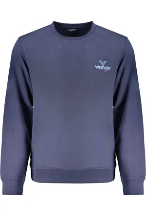 Wrangler NIEBIESKA BLUZA MĘSKA BEZ ZAMKA