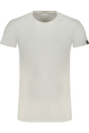 Gaudi BIAŁY T-SHIRT MĘSKI Z KRÓTKIM RĘKAWEM GAUDÌ