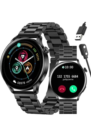 Rubicon SMARTWATCH RNCE81 - WYKONYWANIE POŁĄCZEŃ, PULSOKSYMETR (sr045c)