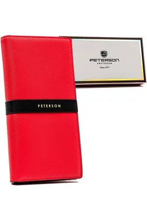 Peterson Damski portfel ze skóry ekologicznej PTN 004-SAF P