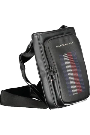 Tommy Hilfiger CZARNA MĘSKA TORBA NA RAMIĘ