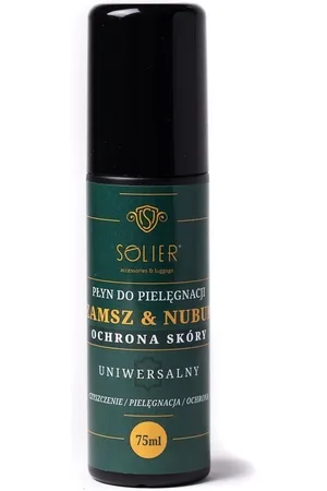 Solier Płyn pielęgnujący do zamszu i nubuku - odświeżenie koloru 75ml