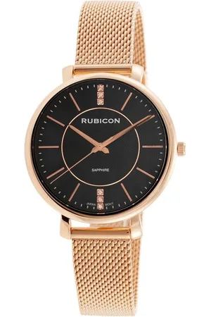 Rubicon ZEGAREK DAMSKI RNBE51 - SZAFIROWE SZKŁO (zr617e)