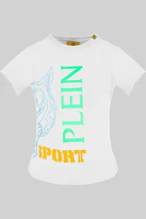 Philipp Plein Koszulka T-shirt marki model DTPS3000 kolor Biały. Odzież damska. Sezon: Wiosna/Lato