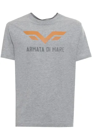 ARMATA DI MARE Koszulka T-shirt marki model 5351085- kolor Szary. Odzież męska. Sezon: Cały rok