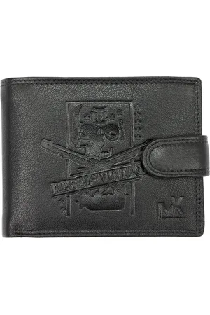 Money Kepper Skórzany męski portfel TCC 5600B-5 RFID