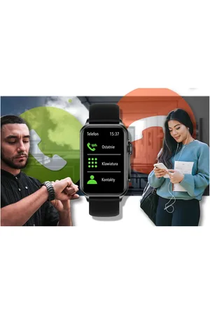 Rubicon SMARTWATCH UNISEX RNCF06 - TRYBY SPORTOWE, PULSOKSYMETR (sr051a)