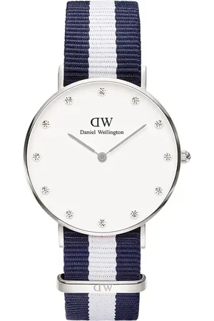 Daniel Wellington ZEGAREK DAMSKI Glasgow Silver DW00100082 + BOX