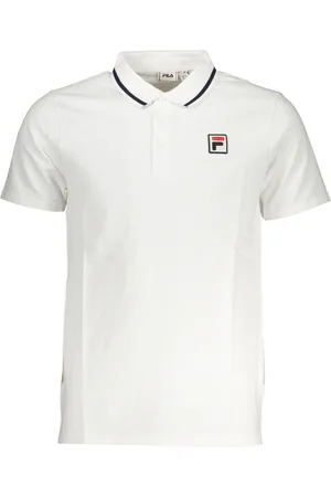 Fila MĘSKA BIAŁA KOSZULKA POLO Z KRÓTKIM RĘKAWEM