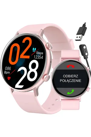 Rubicon SMARTWATCH DAMSKI RNCE98 - WYKONYWANIE POŁĄCZEŃ, PULSOKSYMETR (sr043a)