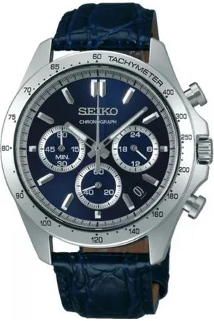 Seiko Zegarek MĘSKI CHRONOGRAPH BLUE SPIRIT SBTR019 + BOX
