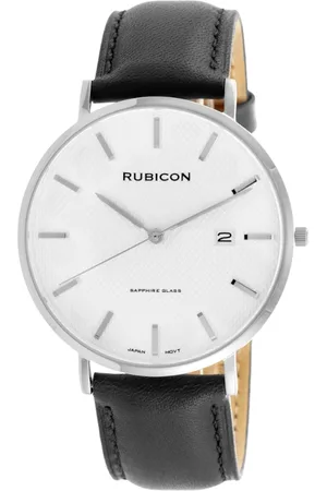 Rubicon ZEGAREK MĘSKI RNCE49 - SZAFIROWE SZKŁO (zr105c)