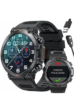 GRAVITY SMARTWATCH MĘSKI GT7-1 PRO - WYKONYWANIE POŁĄCZEŃ, PULSOKSYMETR (sg018a)