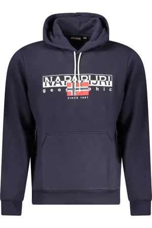 Napapijri NIEBIESKA BLUZA BEZ ZAMKA MĘSKA