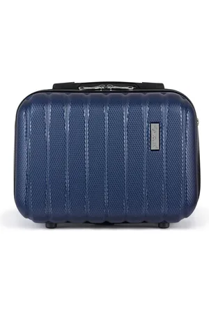 Solier Luggage Kuferek podróżny mały ABS STL902 granatowy
