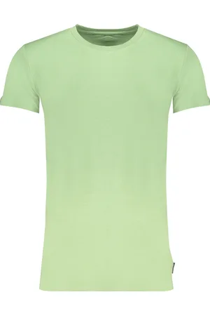 Gaudi ZIELONY T-SHIRT MĘSKI Z KRÓTKIM RĘKAWEM GAUDÌ