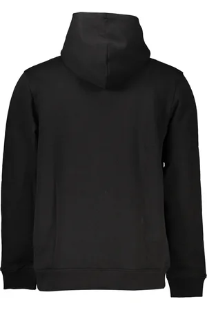 Tommy Hilfiger CZARNA BLUZA MĘSKA BEZ ZAMKA