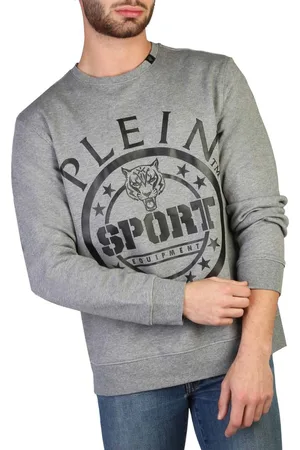 Philipp Plein Bluza marki model FIPS208 kolor Szary. Odzież męska. Sezon: Cały rok