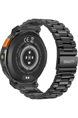 GRAVITY SMARTWATCH MĘSKI GT23-1 - LATARKA, DODATKOWY PASEK (sg031a)