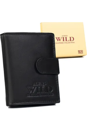 Always Wild Pojemny skórzany portfel męski marki