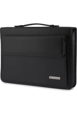 Beltimore Biwuar neseser aktówka teczka organizer dla handlowca stylowa czarna I60