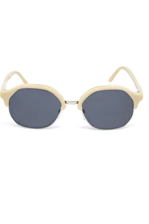 LGR Okulary ZANZIBARIVO40. Okulary przeciwsłoneczne, Kolor biały. Unisex.