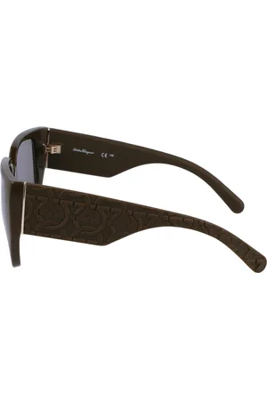 Salvatore Ferragamo Okulary SF1088SE-324. Okulary przeciwsłoneczne, Kolor zielony. Kobieta.