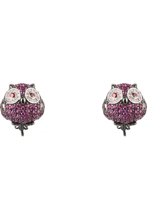 Lancaster Biżuteria JLA-EAR-OWL-5. PENDING, Kolor czarny. Kobieta.