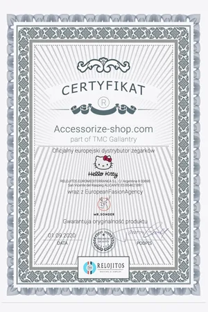 Hello Kitty Zegarek HK7158LS-10. Kwarcowy, Kolor CREAM. Kobieta.