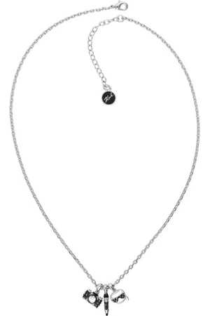 Karl Lagerfeld Biżuteria 5512300. Naszyjnik, Kolor szary. Kobieta.