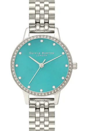 Olivia Burton Zegarek OB16MD101. Kwarcowy, Kolor zielony. Kobieta.