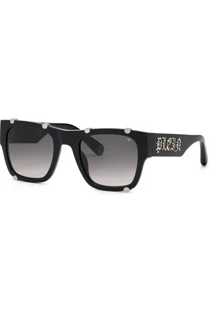 Philipp Plein Okulary SPP042W540700. Okulary przeciwsłoneczne, Kolor czarny. Mężczyzna.