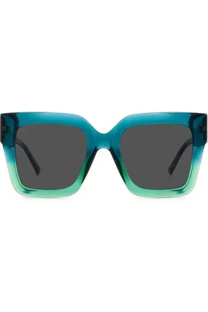 Jimmy Choo Okulary EDNA-S-PEF. Okulary przeciwsłoneczne, Kolor niebieski. Kobieta.